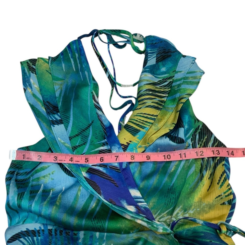 Cache Floral Halter Maxi Dress - Picture 3 of 5